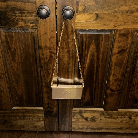 Dior Metallic Gold Clutch - Picture 14 of 15